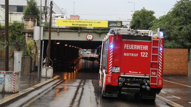 Unwetter: Zahlreiche Feuerwehreinsätze in Wien