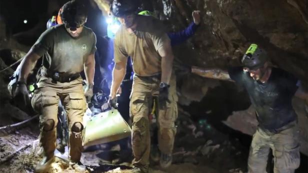 Thailändische Höhle wird in ein Museum verwandelt