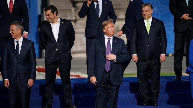 Internationale Pressestimmen zum Auftreten Trumps beim NATO-Gipfel