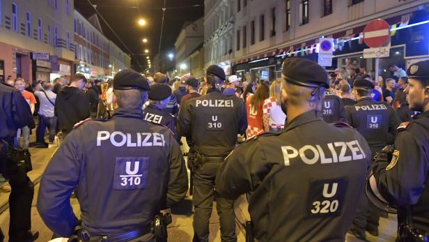 Die Polizei hat die Lage in Wien gut im Griff