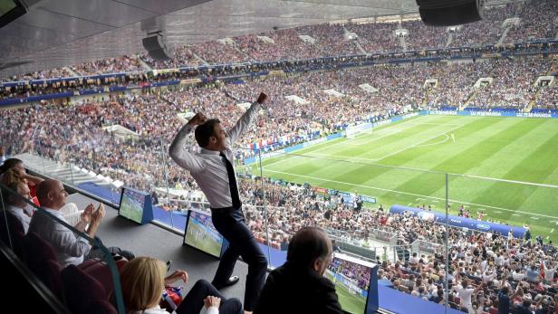 Frankreichs Präsident Macron gefiel die WM.