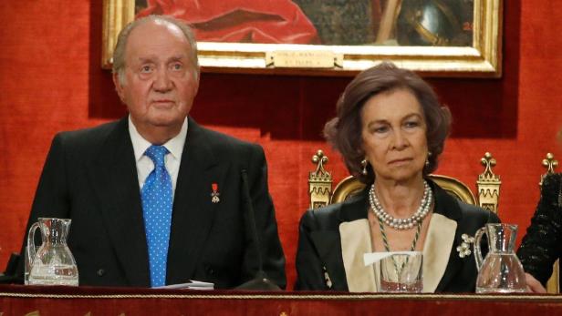 Juan Carlos und Sofia treffen einander nur zu offiziellen Anlässen