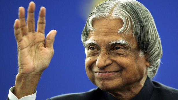 Abdul Kalam wurde 2002 Staatsoberhaupt Indiens.