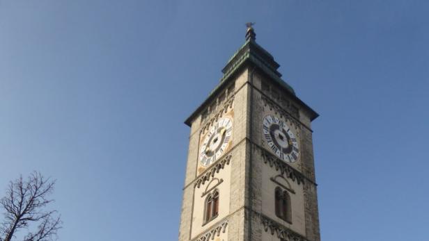 Der Stadtturm von Enns.