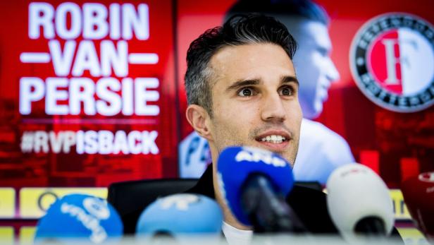 Van Persie musste schmunzeln, als er die Frage gestellt bekam.