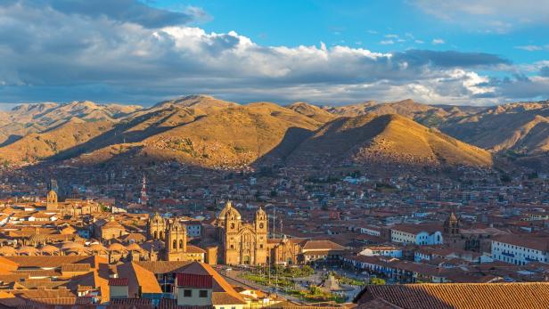 Touristen lieben die Inkastadt Cusco