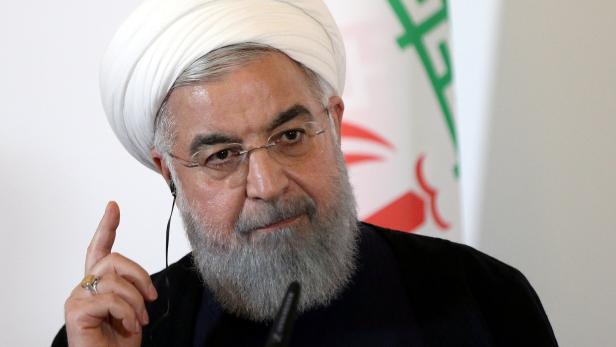 Irans Präsident verschärft Ton gegen USA und droht mit Öl-Blockade