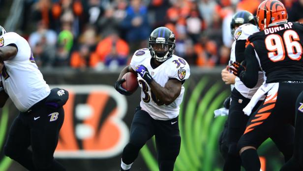 NFL: Baltimore Ravens at Cincinnati Bengals Bernard Pierce & Co. verpassten die Play-offs.