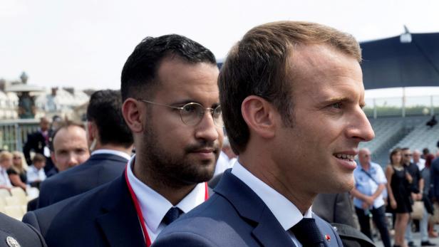 Benalla schützte Macron bis vor Kurzem. Nun wird er für ihn zur politischen Gefahr.