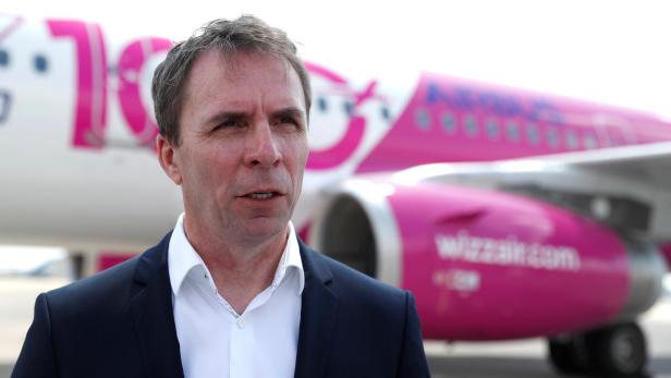 Joszef Varadi, CEO der ungarischen Billig-Airline Wizz Air