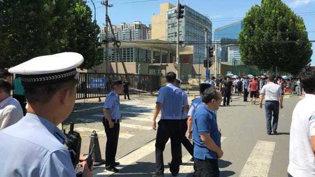 Explosion in der Nähe von US-Botschaft in Peking