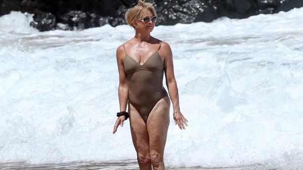 Goldie Hawn: Beach-Babe mit 70