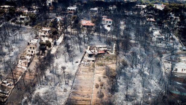 Waldbrände in Griechenland: "Ernsthafte Anzeichen" für Brandstiftung