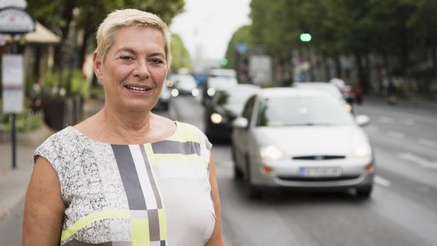 Mehr Raum für Radfahrer soll nicht auf Kosten der Fußgänger und des Parkraums gehen, sagt Bezirkschefin Lichtenegger (Grüne)