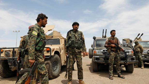 Verbündete der USA: Die von Kurden dominierten SDF kämpfen erneut an vorderster Front gegen IS