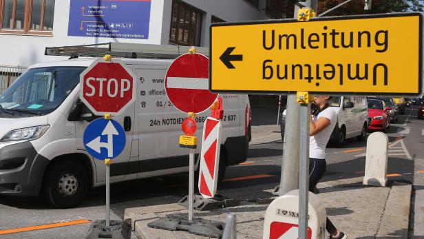 Gürtel-Sperre in Wien: Keine großen Verkehrsprobleme