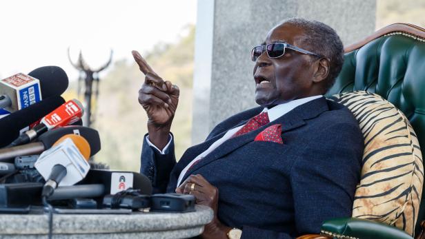 Der ehemalige Langzeit-Herrscher Mugabe zeigte Sympathien für die Opposition