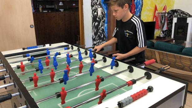 Elfjähriger Tischfußballer träumt vom Weltmeistertitel
