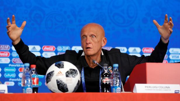 Soccer Football - World Cup - Referees News Conference