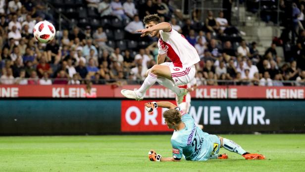Sturm muss nach 1:3 gegen Ajax in die EL-Qualifikation