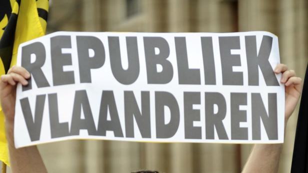 Flämische Separatisten fordern unabhängige „Republik Flandern“.