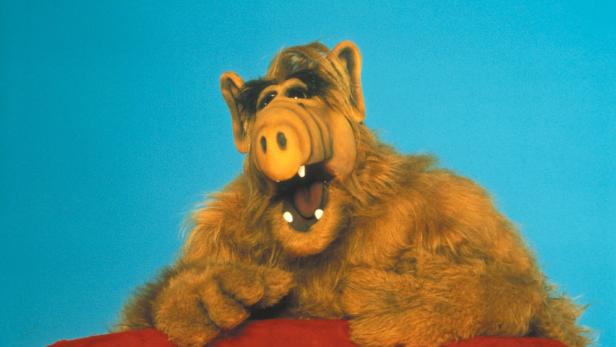 Die Kultfigur Alf aus der gleichnamigen Achtziger-Jahre-Serie.