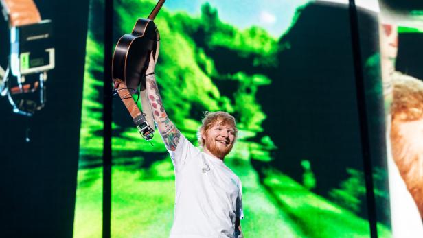 Beim Konzert von Ed Sheeran