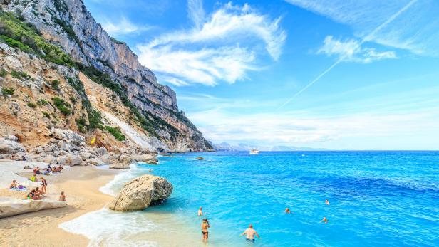 Strand auf Sardinien;