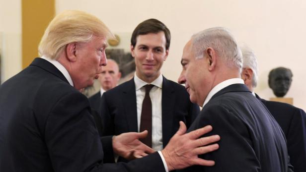 Kushner, Schwiegervater Trump und Familienfreund Netanyahu