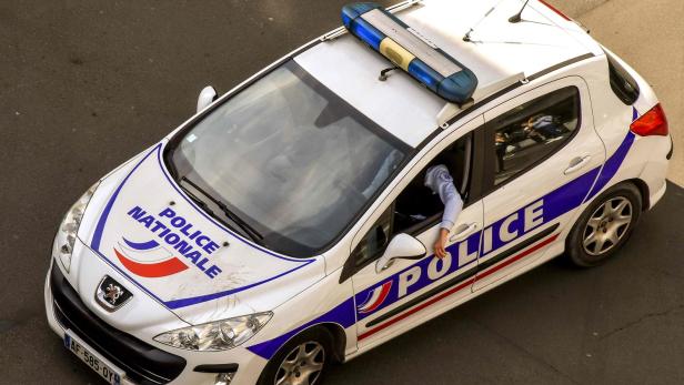 Symbolbild. Ein Wagen der französischen Polizei.