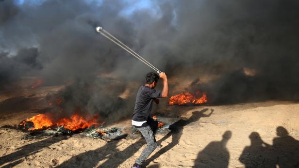 Blutige Proteste im Gazastreifen: Zwei Tote und 300 Verletzte