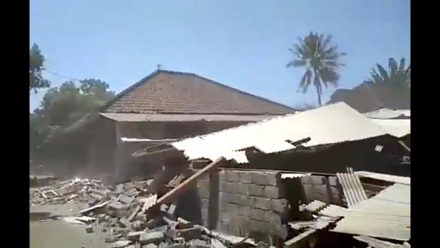 Erneut Erdbeben nahe indonesischer Insel Lombok: Stärke 7,2