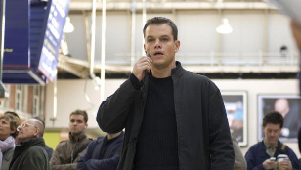 Matt Damon als Jason Bourne in einer Szene aus „Die Bourne Verschwörung“.