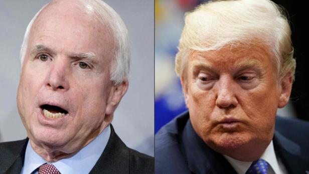 Trump wollte verstorbenen John McCain nicht würdigen
