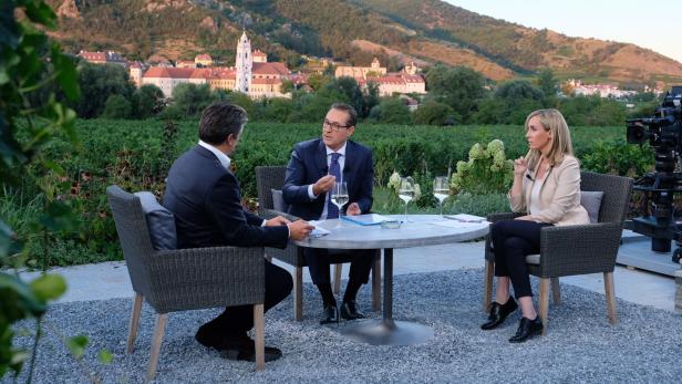 TV-Protokoll: "Ich bin ja Kanzler", sagt Strache. "Naja", sagt Bürger