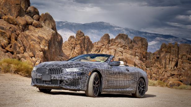 Neuer 8er als Cabrio: BMW zeigt Bilder von der Hitzeerprobung