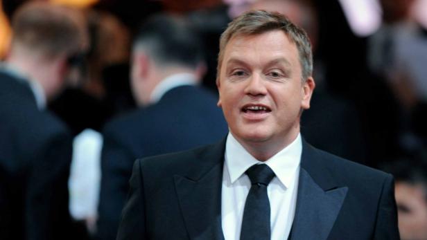 Ed Balls bei einer Veranstaltung im Smoking.