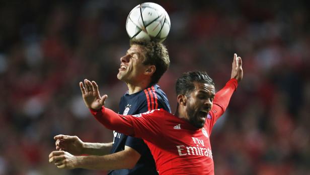 Bayern - Benfica: Dieses Duell gab es in der CL-Saison 2015/16 im Viertelfinale.