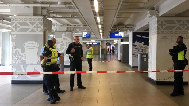 Polizei schoss auf Verdächtigen im Bahnhof von Amsterdam