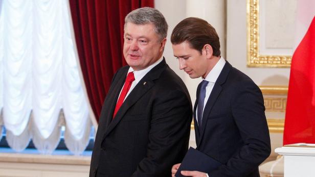 Kurz-Besuch in Kiew: "Ist Österreich noch unser Freund?"