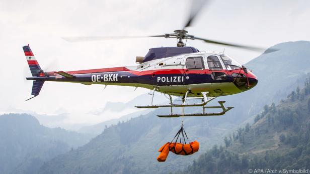Ein Hubschrauber barg den Leichnam des Tschechen