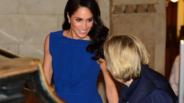 Gala: Meghan trägt Kleid von Michelle Obamas Lieblingsdesigner