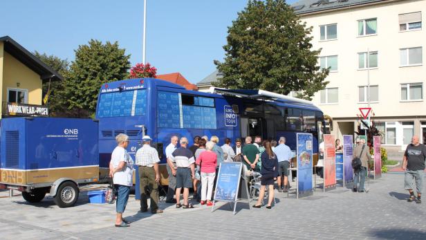 Eurobus in Wieselburg: Kunden waren zum Zeitpunkt des Vorfalls schon weg