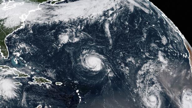 USA: Ostküste bereitet sich auf Hurrikan "Florence" vor