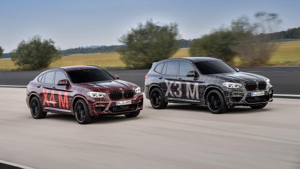 BMW zeigt die ersten Prototypen von X3M und X4M