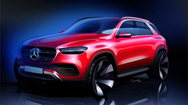 Mercedes zeigt ersten Teaser vom kommenden GLE