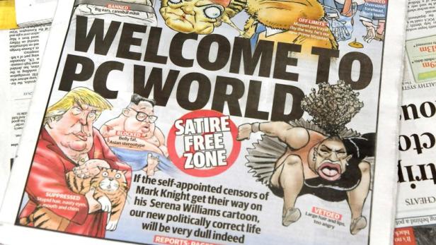 Das Titelblatt der Mittwochsausgabe der australischen Boulevardzeitung Herald Sun.
