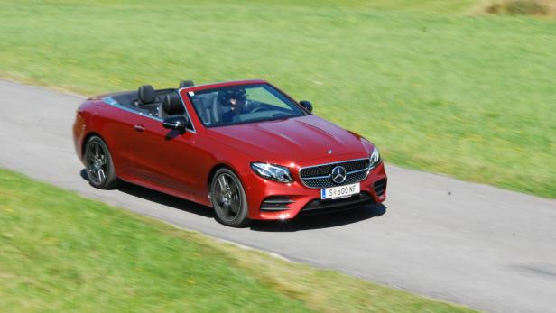 Mercedes E300 Cabrio im Test: Elegante Frischluft-Lounge für Vier