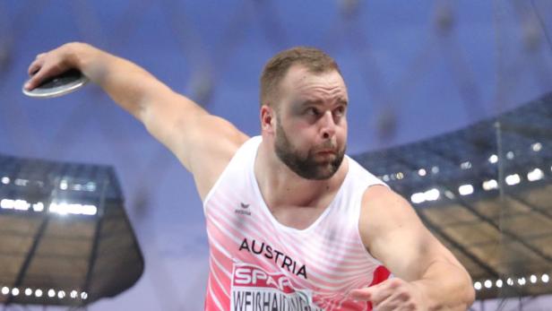 Lukas Weißhaidinger holte bei der Europameisterschaft in Berlin die Bronze-Medaille 
