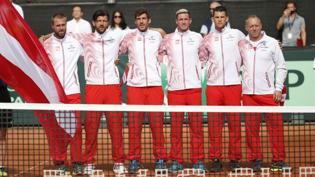 TENNIS DAVIS CUP PLAY-OFF ÖSTERREICH - AUSTRALIEN: THIEM - THOMPSON